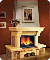 Каминные облицовки Ноктюрн Рустик